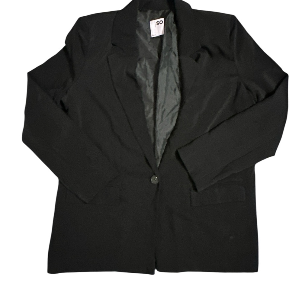 SO Women’s Black Blazer, Size: Large - Picture 1 of 3